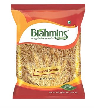 Brahmins Roasted Semia, Vermicelli Short 400g