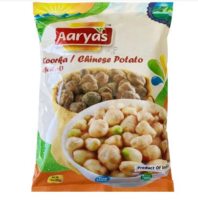 Aaryas Boiled Chinese Potato, Koorka 400g