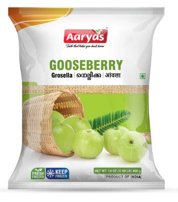 Aaryas Frozen GooseBerries 400g