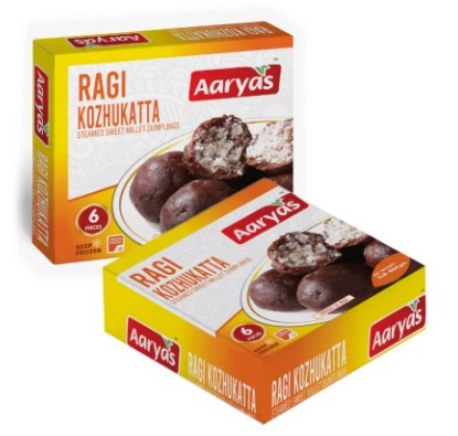 Aaryas Ragi Kozhukatta 454g