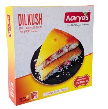 Aaryas Frozen Dilkush ,Stuffed Sweet Bread 500g