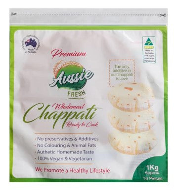 Aussie Fresh Whole Chappati 16pcs