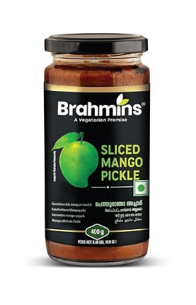 Brahmins Sliced Mango Pickle 400gm