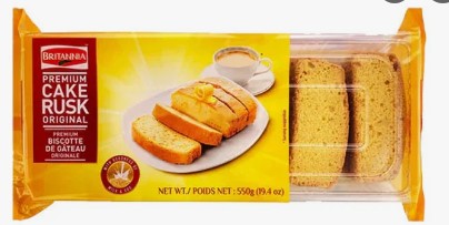 Britannia Cake Rusk 550g