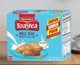 Britannia Milk Rusk Saver Pack 1.12Kg