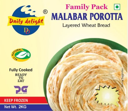 Daily Delight Malabhar Porotta Family 2Kg