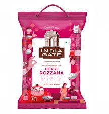 India Gate Feast Rozanna Basmati Rice 5Kg