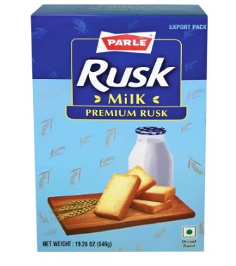 Parle Premium Milk Rusk 546g